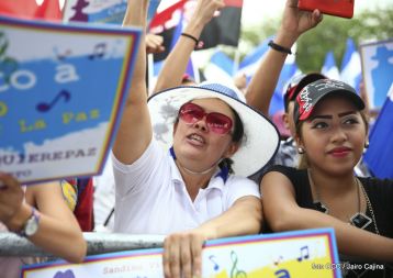 Canto a Sandino por la Paz en el 123 Aniversario del Nacimiento del General de Hombres Libres
