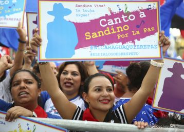 Canto a Sandino por la Paz en el 123 Aniversario del Nacimiento del General de Hombres Libres