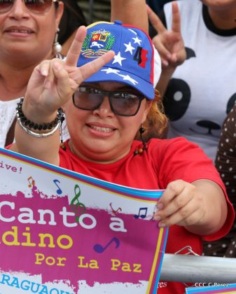 Canto a Sandino por la Paz en el 123 Aniversario del Nacimiento del General de Hombres Libres