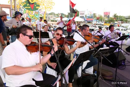 Canto a Sandino por la Paz en el 123 Aniversario del Nacimiento del General de Hombres Libres