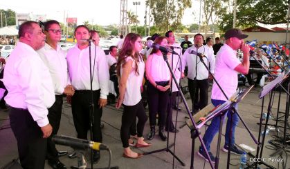 Canto a Sandino por la Paz en el 123 Aniversario del Nacimiento del General de Hombres Libres
