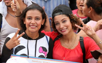 Canto a Sandino por la Paz en el 123 Aniversario del Nacimiento del General de Hombres Libres