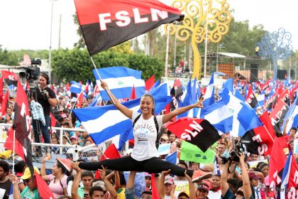 Canto a Sandino por la Paz en el 123 Aniversario del Nacimiento del General de Hombres Libres