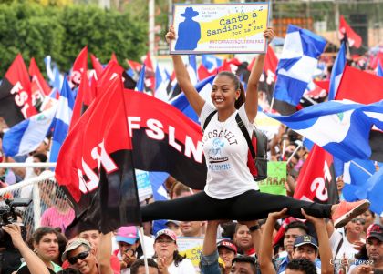 Canto a Sandino por la Paz en el 123 Aniversario del Nacimiento del General de Hombres Libres