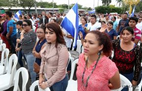 Nicaragua clama a Dios por la paz