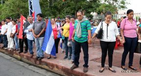 Nicaragua clama a Dios por la paz