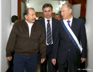 Presidente Daniel sostiene encuentro con delegación de la Federación Rusa