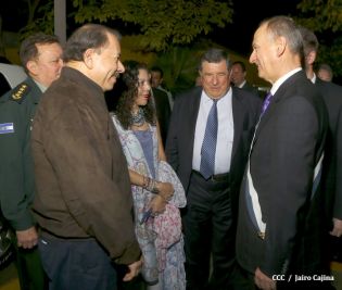Presidente Daniel sostiene encuentro con delegación de la Federación Rusa