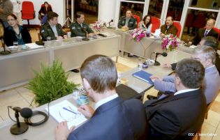 Presidente Daniel sostiene encuentro con delegación de la Federación Rusa