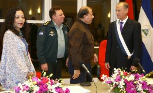 Presidente Daniel sostiene encuentro con delegación de la Federación Rusa