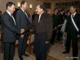 Presidente Daniel sostiene encuentro con delegación de la Federación Rusa