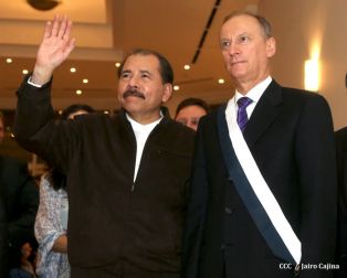 Presidente Daniel sostiene encuentro con delegación de la Federación Rusa
