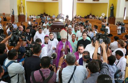 El último adiós al Cardenal de la Paz, Miguel Obando y Bravo