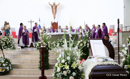 El último adiós al Cardenal de la Paz, Miguel Obando y Bravo