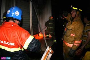 Incendio en el Mercado Oriental