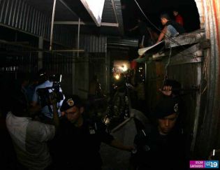 Incendio en el Mercado Oriental