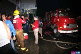 Incendio en el Mercado Oriental