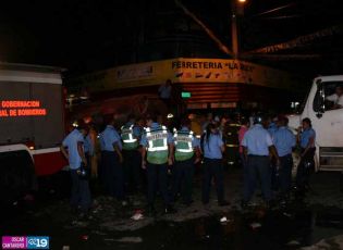 Incendio en el Mercado Oriental