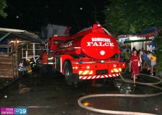 Incendio en el Mercado Oriental