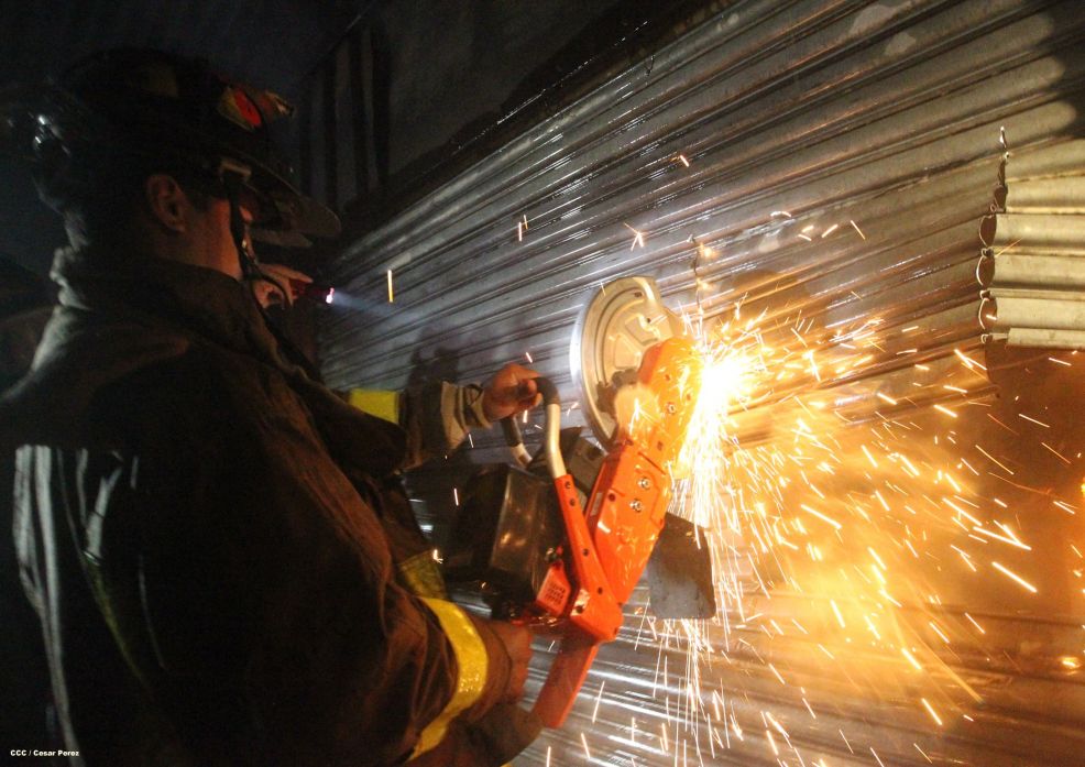 Incendio en el Mercado Oriental
