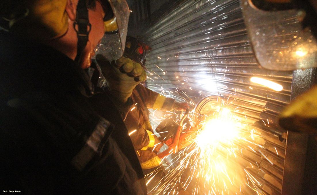 Incendio en el Mercado Oriental