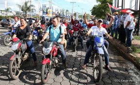 Miles caminaron por la Paz en Nicaragua