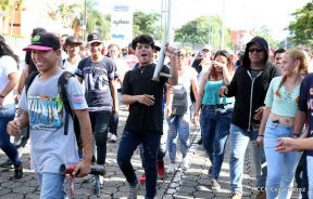 Miles caminaron por la Paz en Nicaragua
