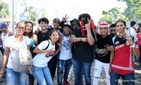 Miles caminaron por la Paz en Nicaragua