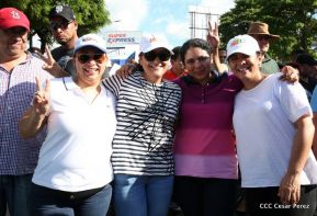 Miles caminaron por la Paz en Nicaragua