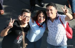 Miles caminaron por la Paz en Nicaragua