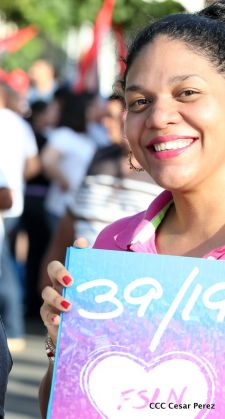 Miles caminaron por la Paz en Nicaragua