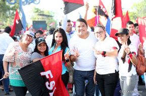 Miles caminaron por la Paz en Nicaragua