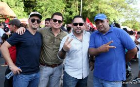 Miles caminaron por la Paz en Nicaragua