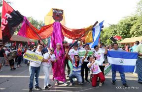 Miles caminaron por la Paz en Nicaragua