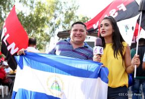 Miles caminaron por la Paz en Nicaragua