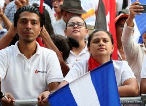 Miles caminaron por la Paz en Nicaragua