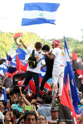 Miles caminaron por la Paz en Nicaragua