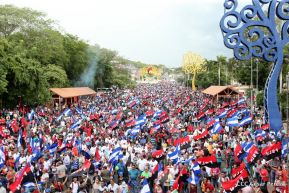 Miles caminaron por la Paz en Nicaragua