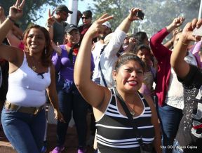 Miles caminaron por la Paz en Nicaragua