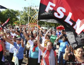 Miles caminaron por la Paz en Nicaragua