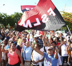 Miles caminaron por la Paz en Nicaragua
