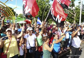 Miles caminaron por la Paz en Nicaragua