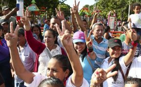 Miles caminaron por la Paz en Nicaragua