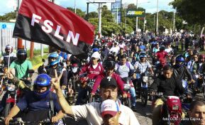 Miles caminaron por la Paz en Nicaragua