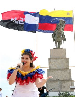 Venezuela conmemora en Nicaragua su 207 aniversario de Independencia