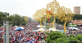 Pueblo nicaragüense camina por la paz y la tranquilidad