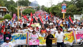 Pueblo nicaragüense camina por la paz y la tranquilidad
