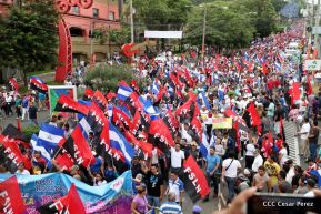 Pueblo nicaragüense camina por la paz y la tranquilidad