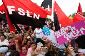 Pueblo nicaragüense camina por la paz y la tranquilidad
