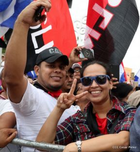 Pueblo nicaragüense camina por la paz y la tranquilidad